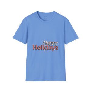 Unisex T-Shirt Urban Wear - Front Print Happy Holidays